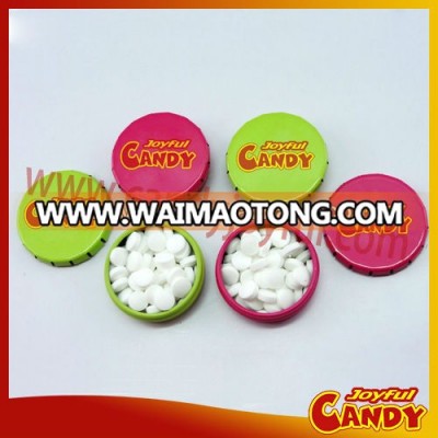 Tin box mints with logo